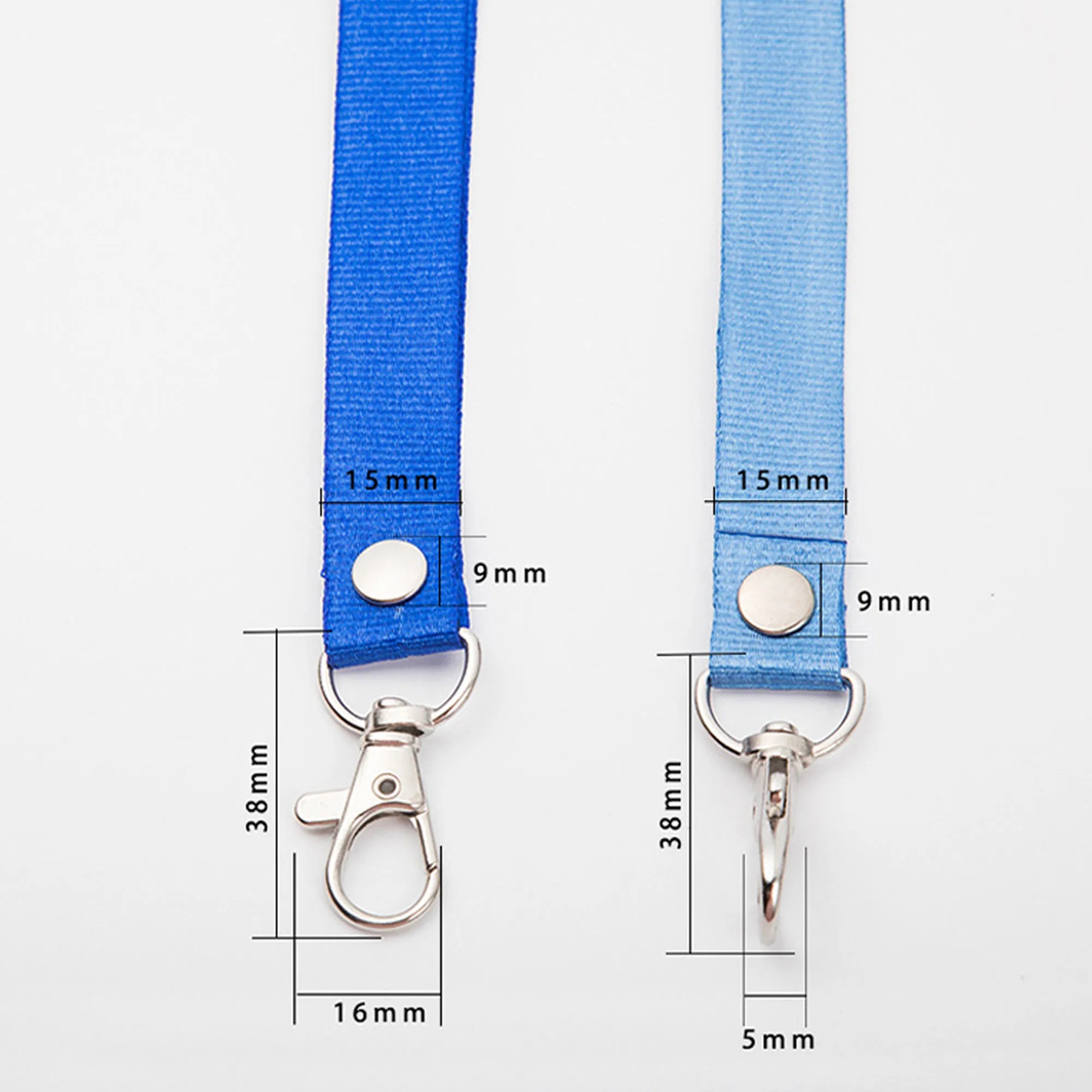 Lanyard Neck Strap For Id With Metal Clip 19