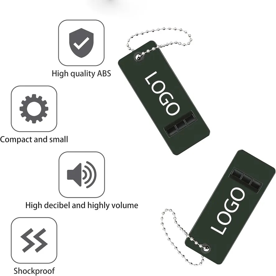 Three Holes Multi-Audio High Decibel Safety Whistles 3