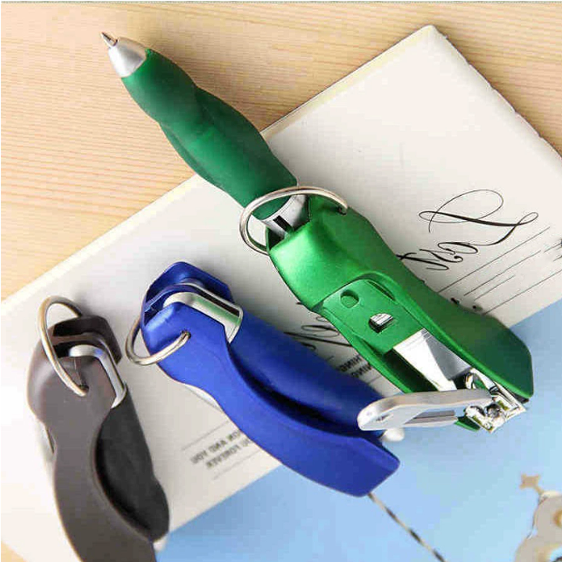 Multi-Functional Nail Clipper with Ballpoint Pen 4