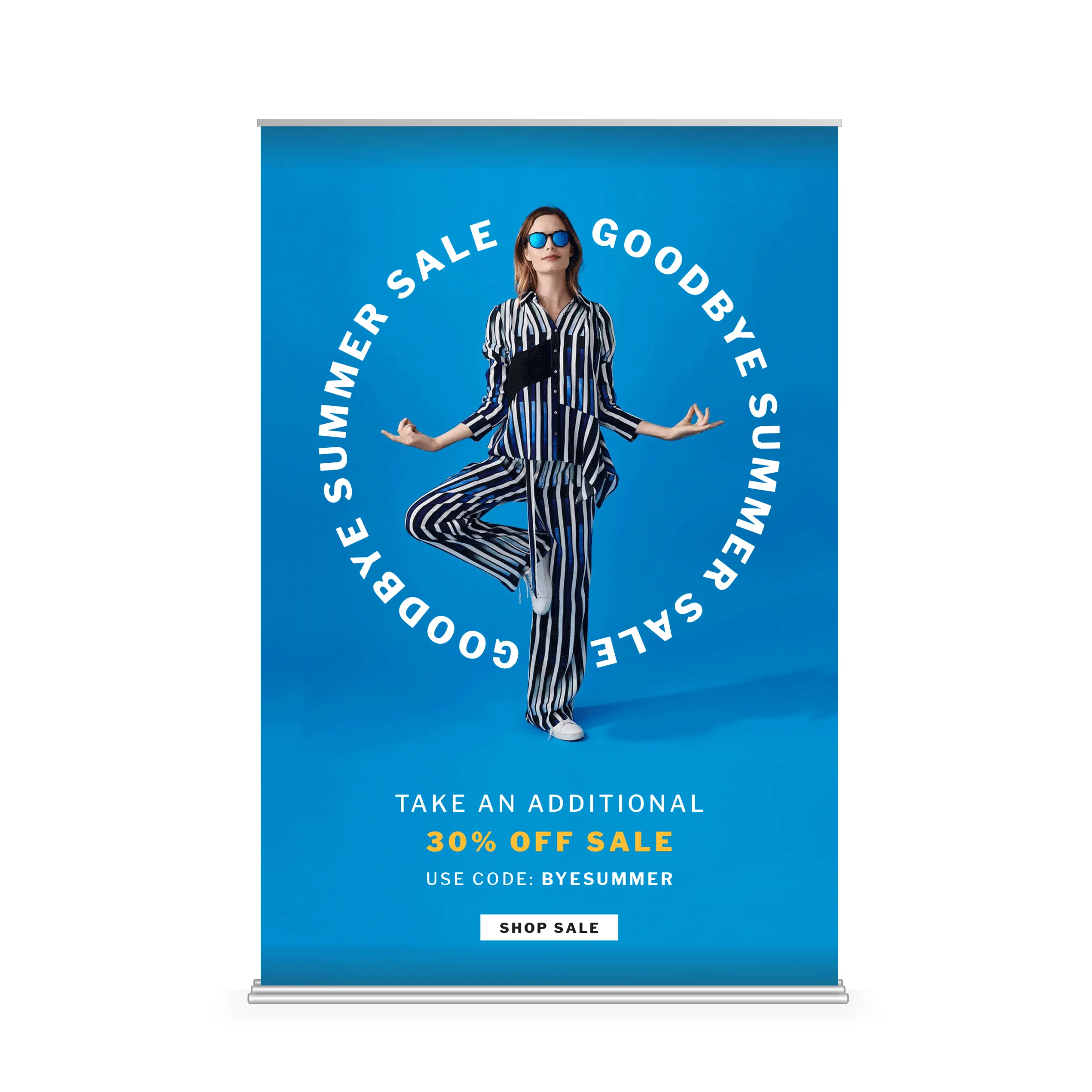 60" x 92" Wide Standard Retractable Banner Kit 5