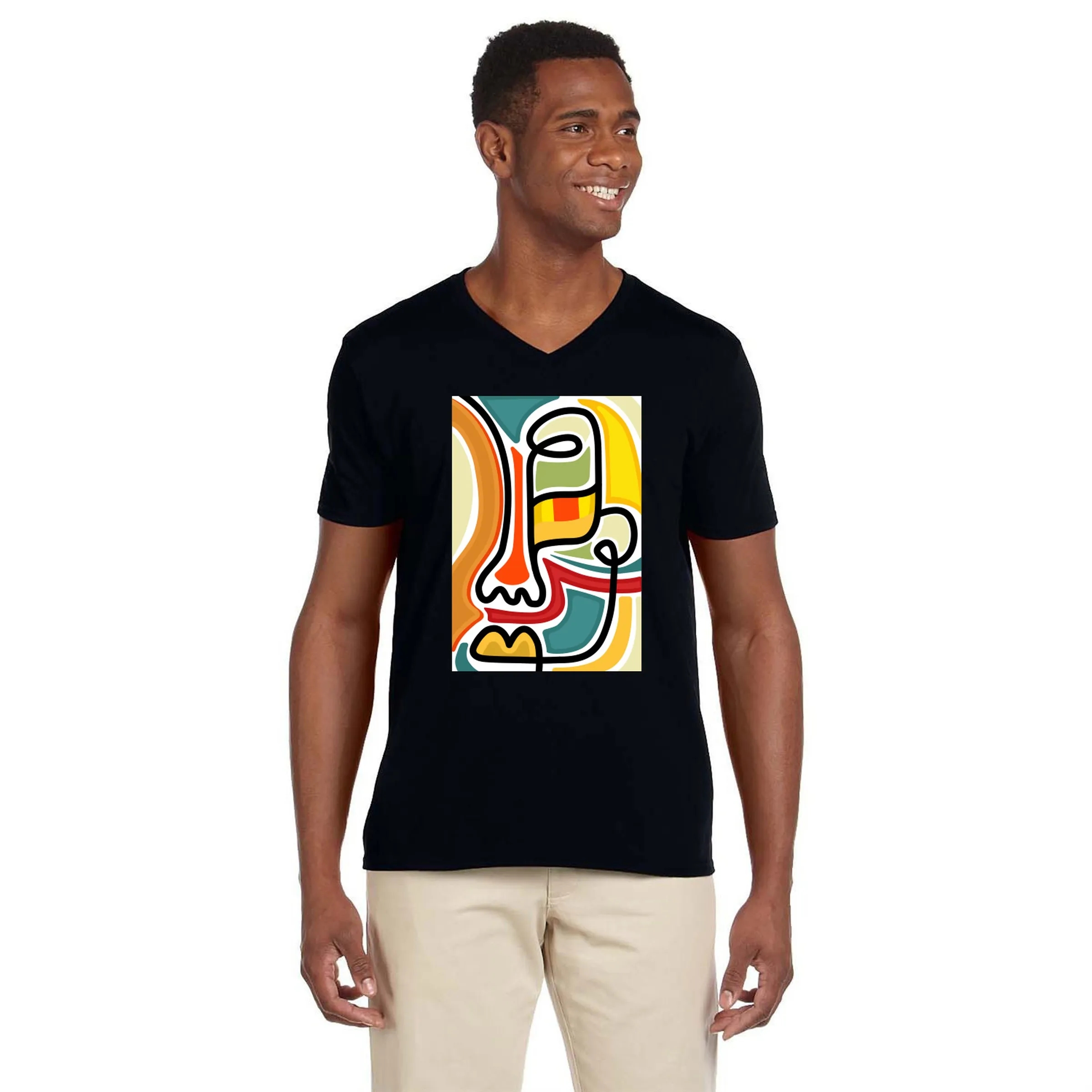 Gildan Softstyle V-Neck T-Shirt 21