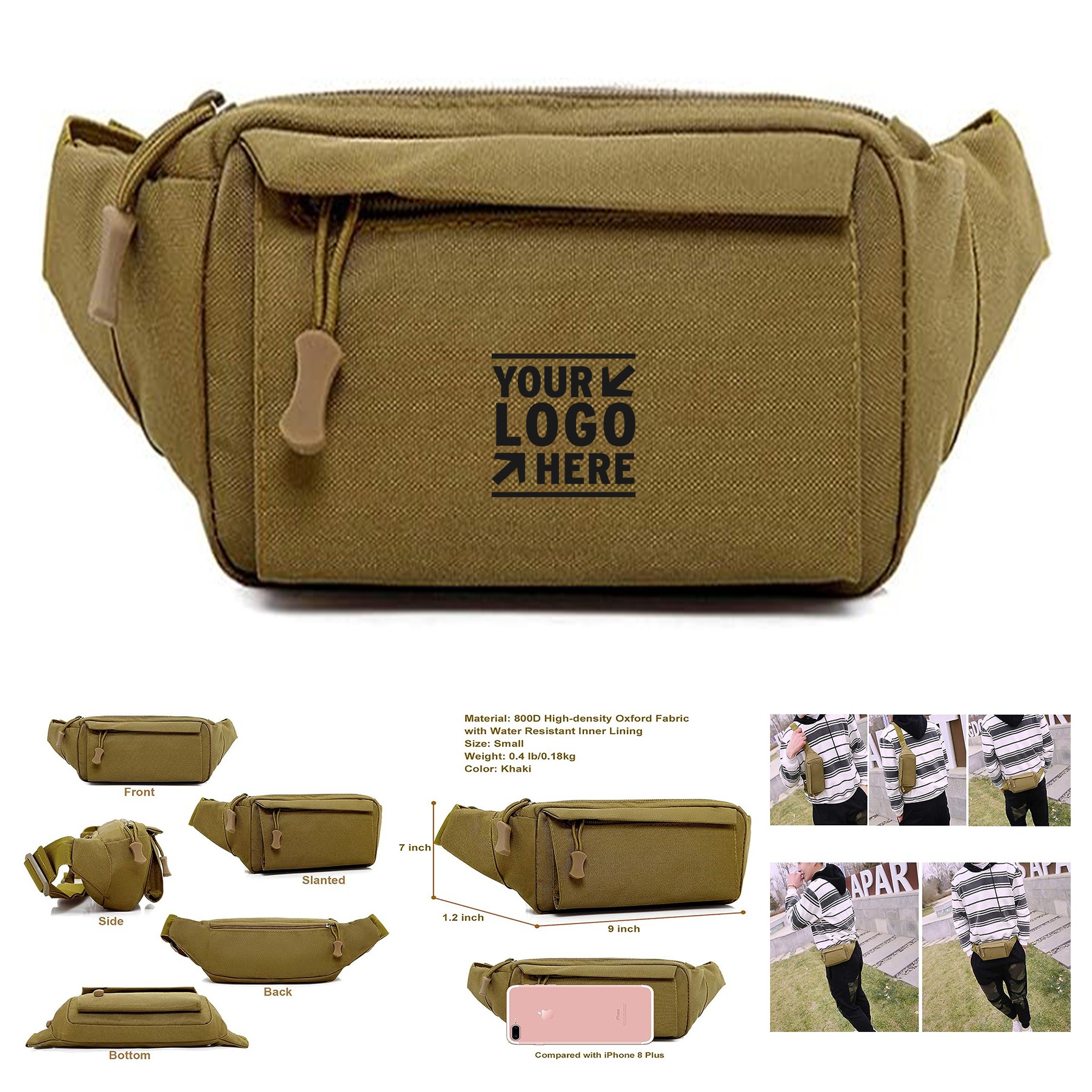 Water Resistant Utility EDC Crossbody Chest Pack 2