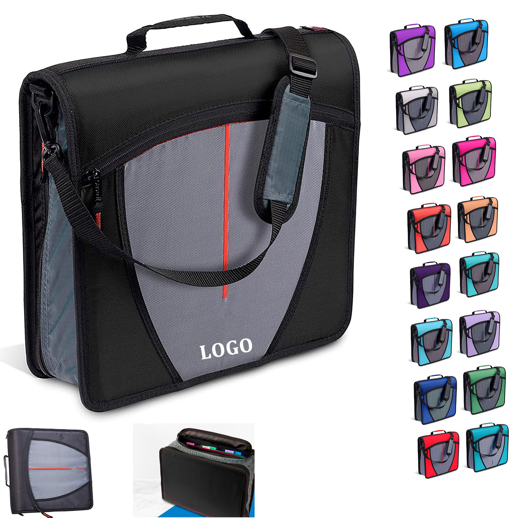 Portable Zipper Binder 8