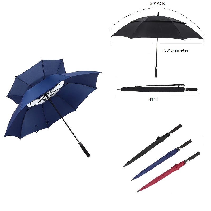 Auto Open Windproof Golf Umbrellas 1