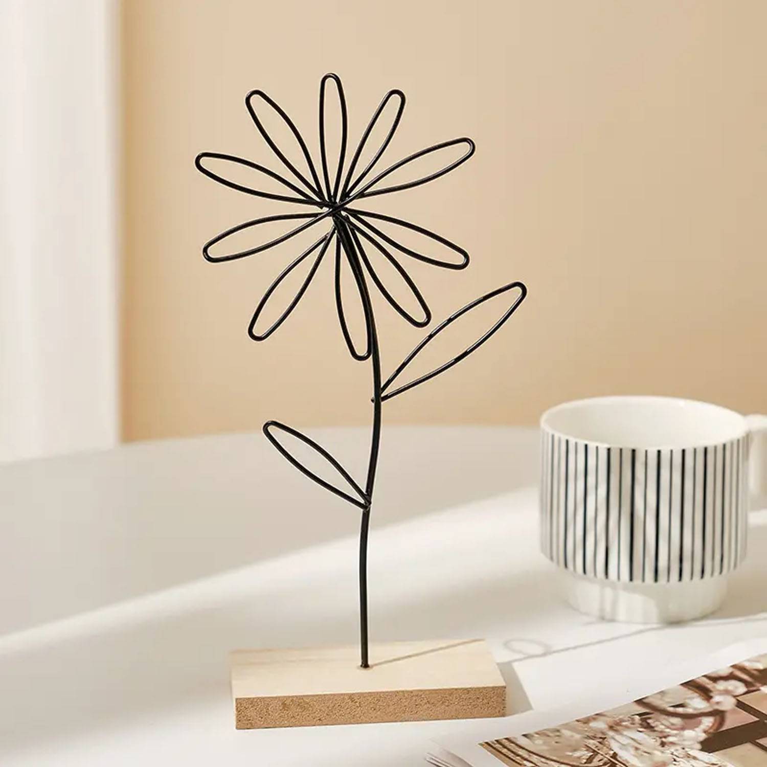 Iron Flower Desktop Decor 6