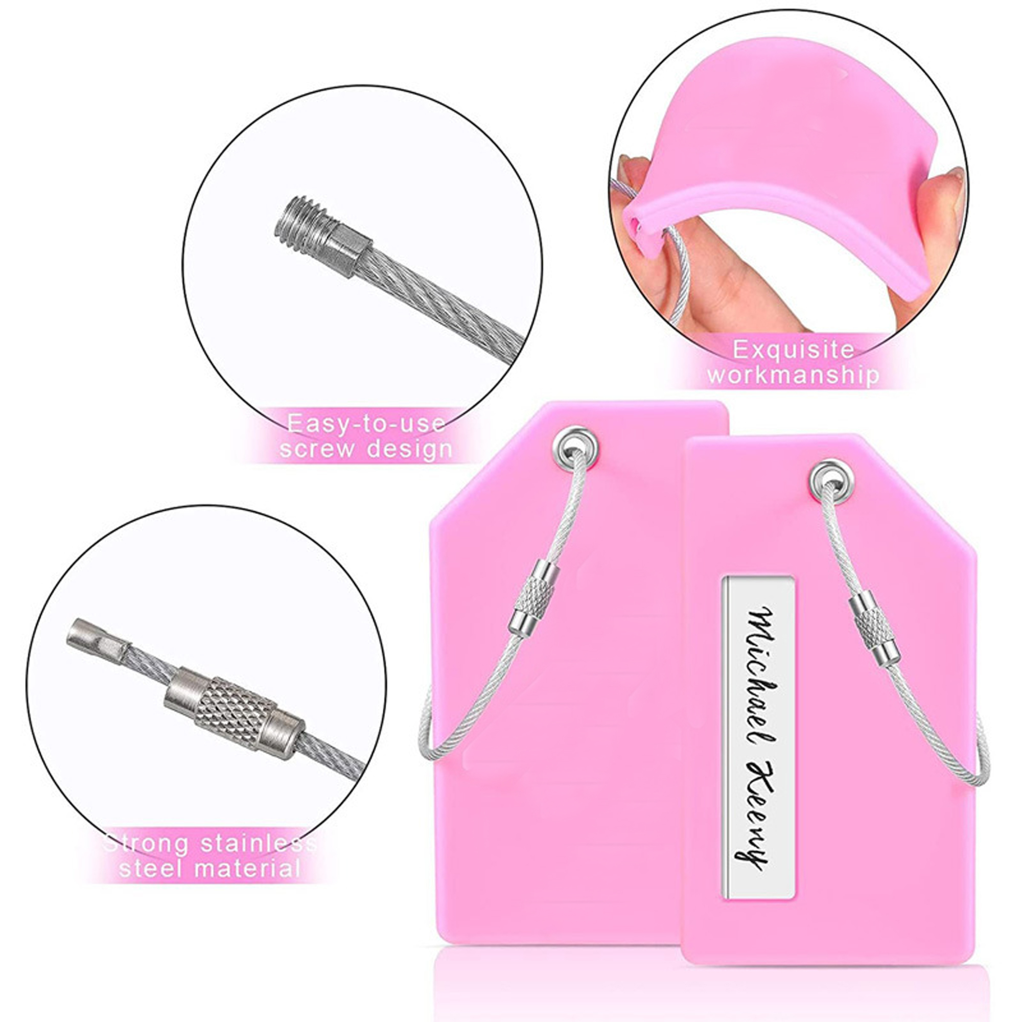Silicone Luggage Tag 1