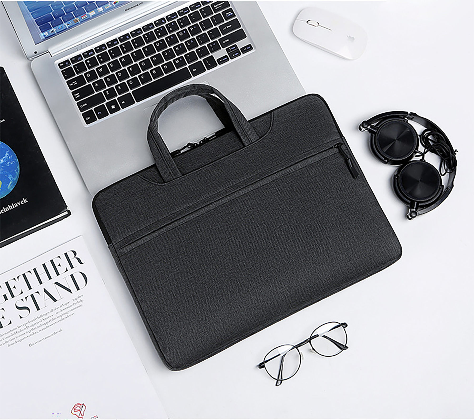 14 inch Laptop Case With Belt 13