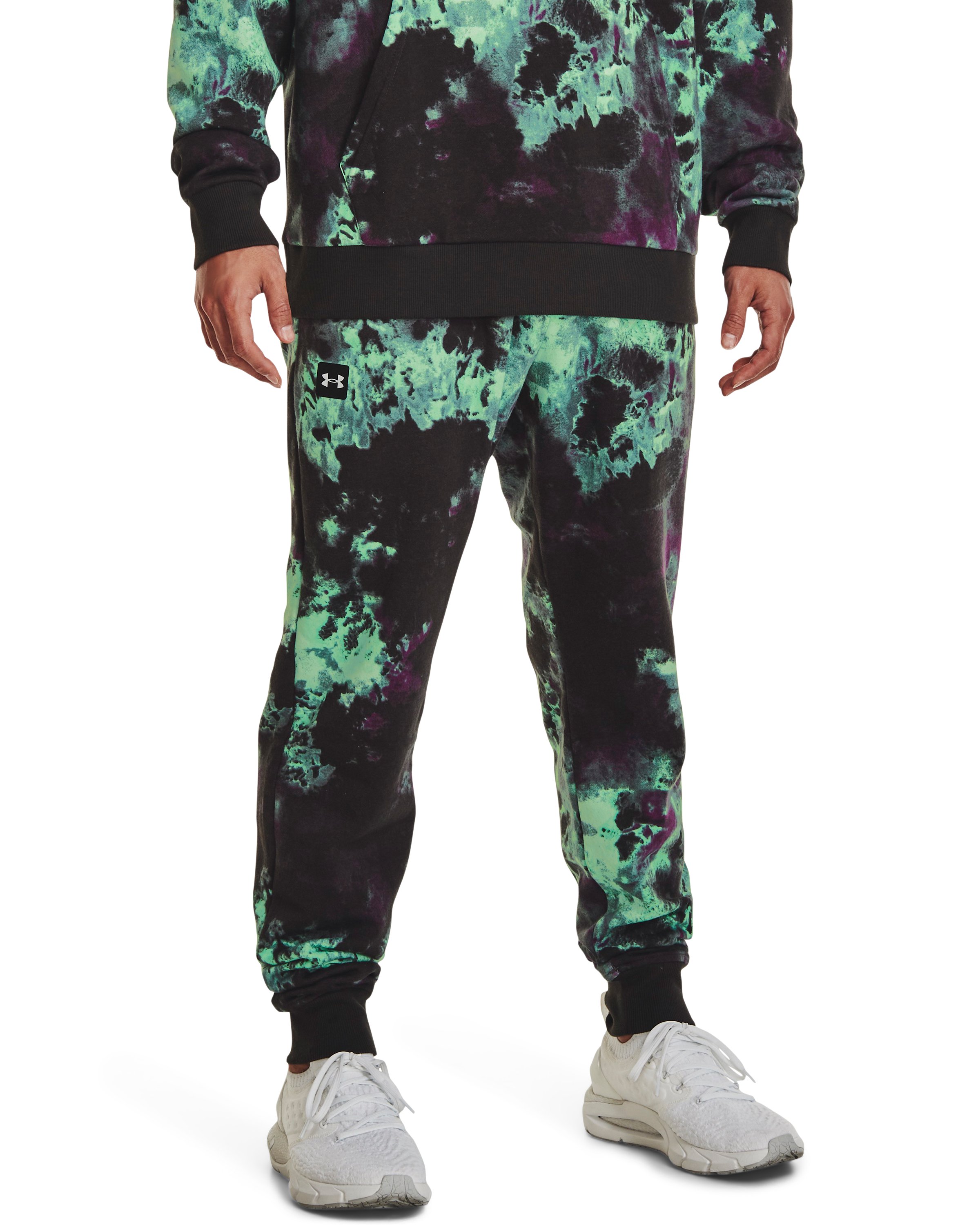 Men's UA Rival Fleece Hyper Dye Joggers  3