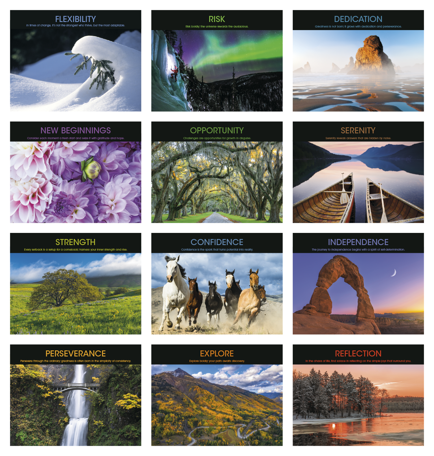 Good Value™ Motivations - Spiral Calendar 67