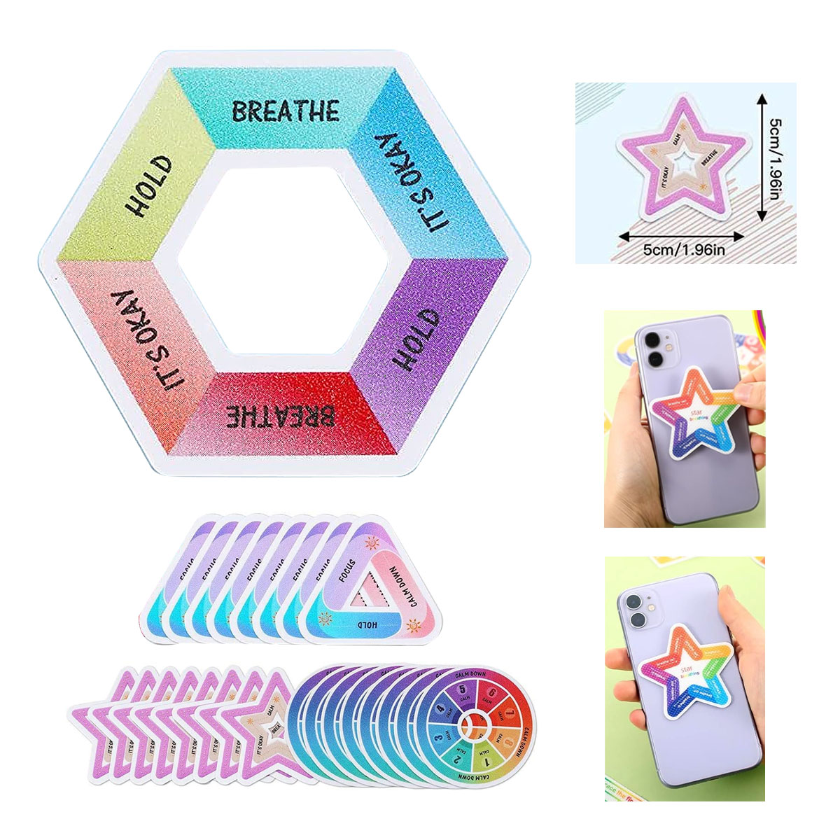 Anti-Anxiety Sensory Sticker Strip 2