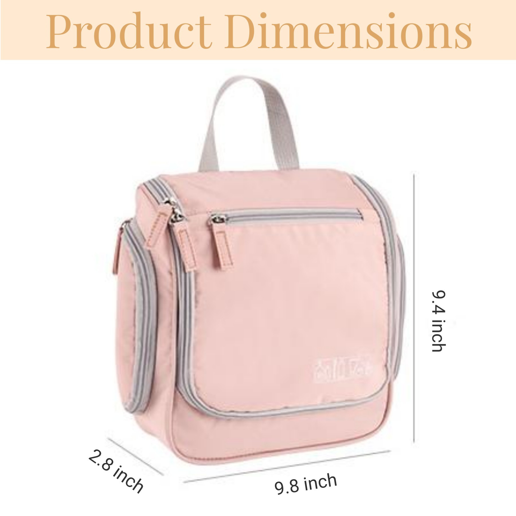 Travel Toiletry Bag With Hanging Hook 6