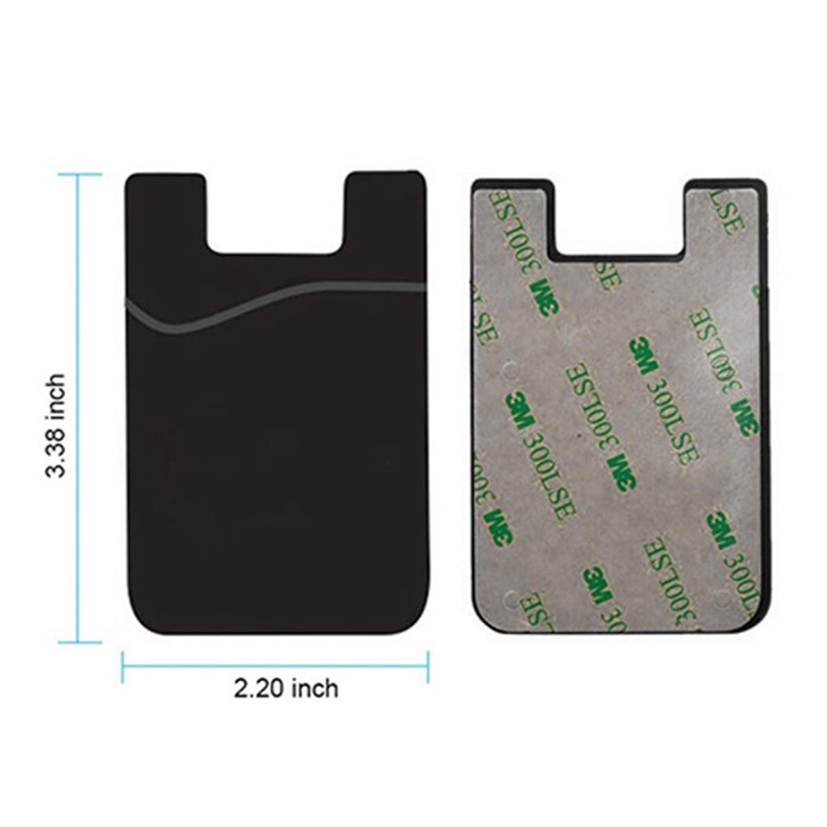 Silicone Mobile Phone Wallet 4