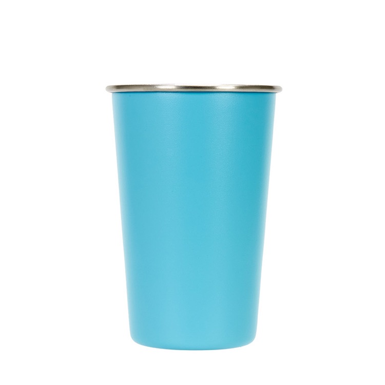 16 oz Stainless Steel Pint Cups 9