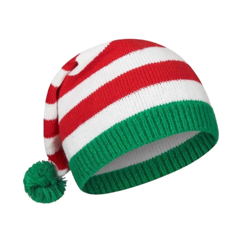 Christmas Beanie Knit Hat Holiday Hat 2