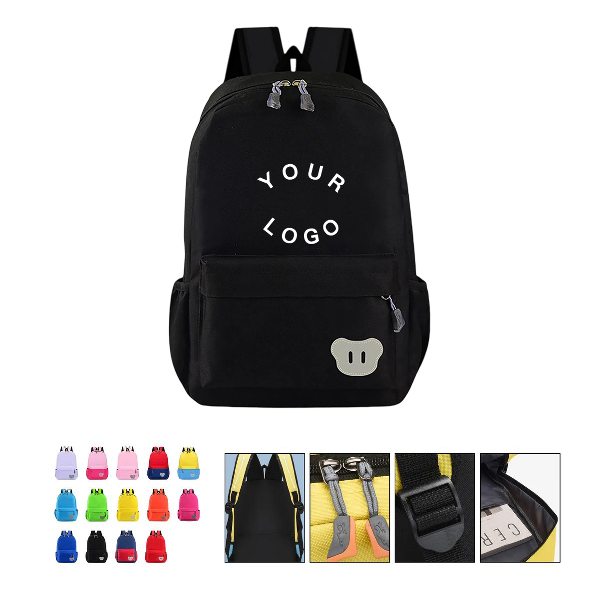 Reflective Backpack for Students 17 by 12.6 Inches 7