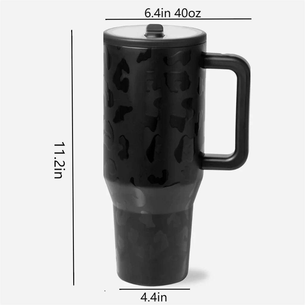 40oz Foldable Straw Lid Car Cup 1