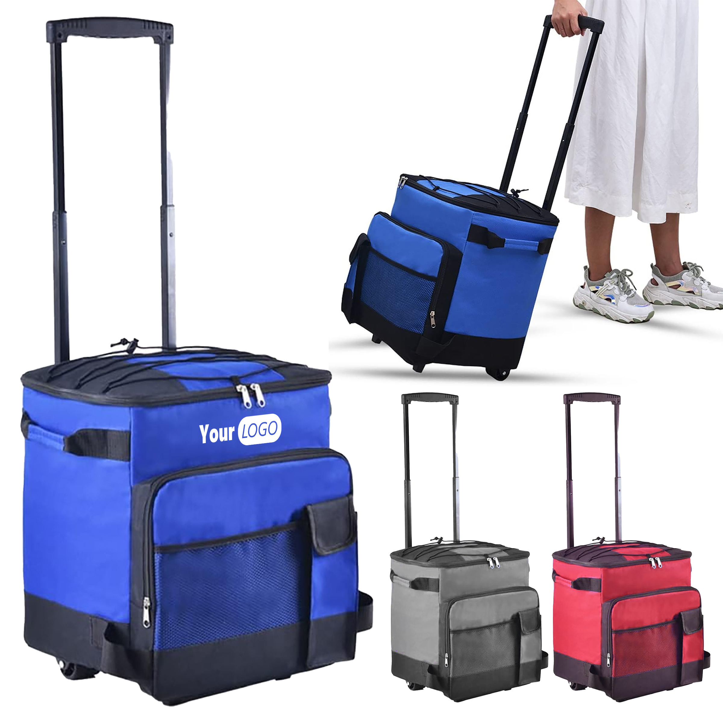 Oxford 43L Easy To Transport Insulated Cooler Bag 4