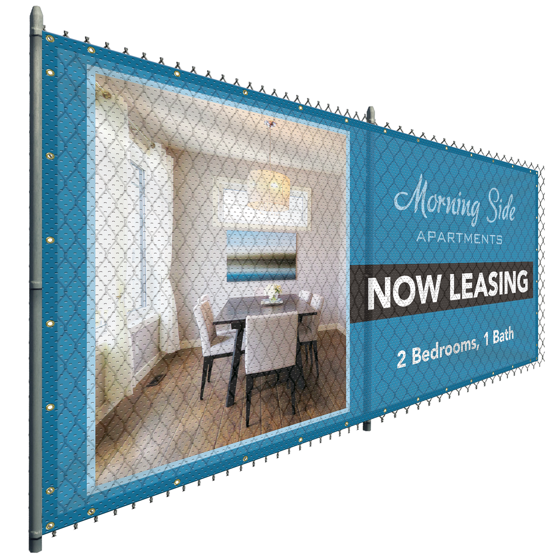 6' x 12' Polyester Mesh Banner 15