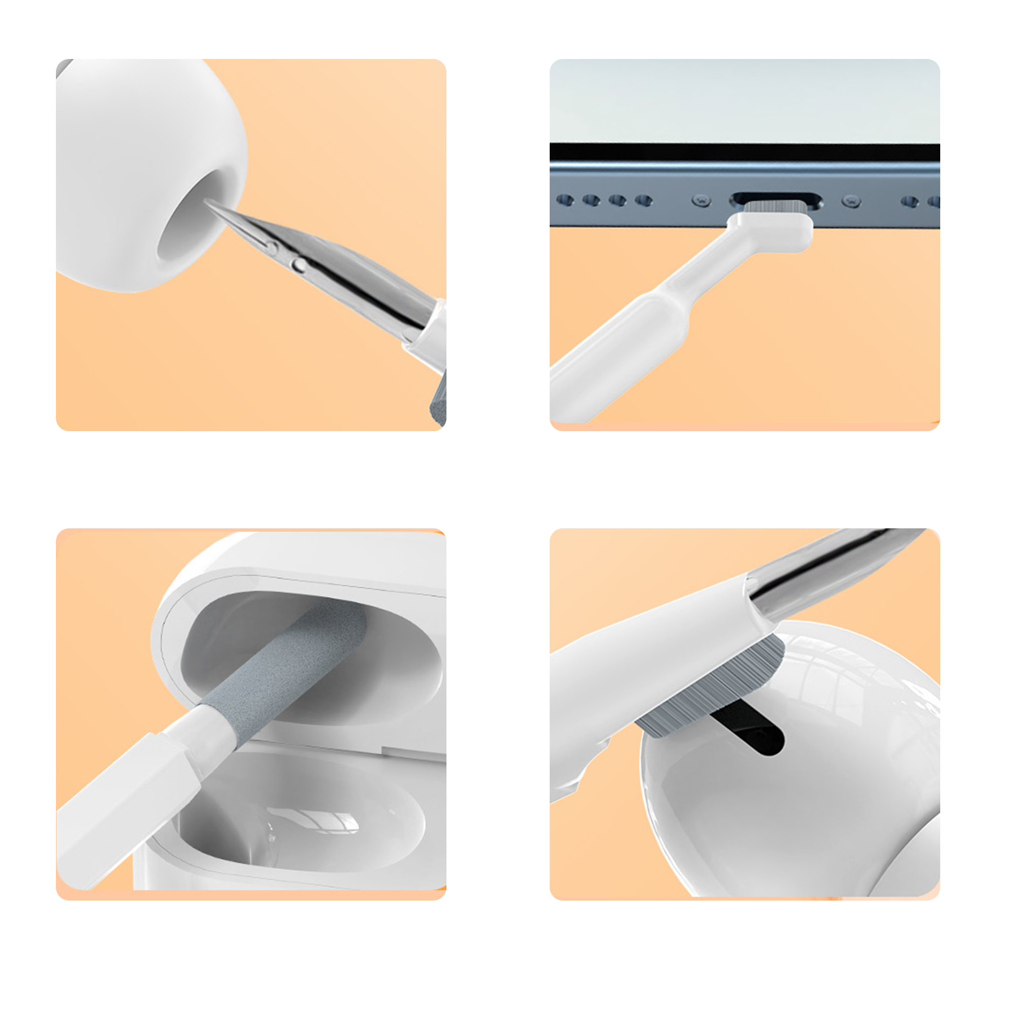 20-in-1 Multi-Functional Cleaning Kit for Earphones, Phones 1