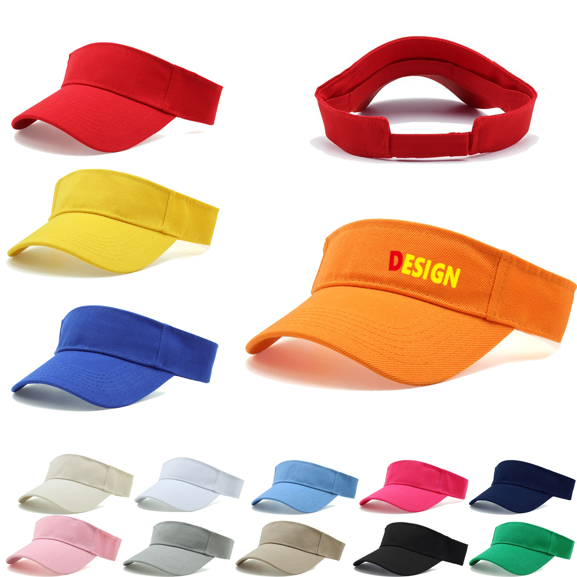 MOQ50 Adjustable Sports Cap Tennis Cap Customized Logo 1
