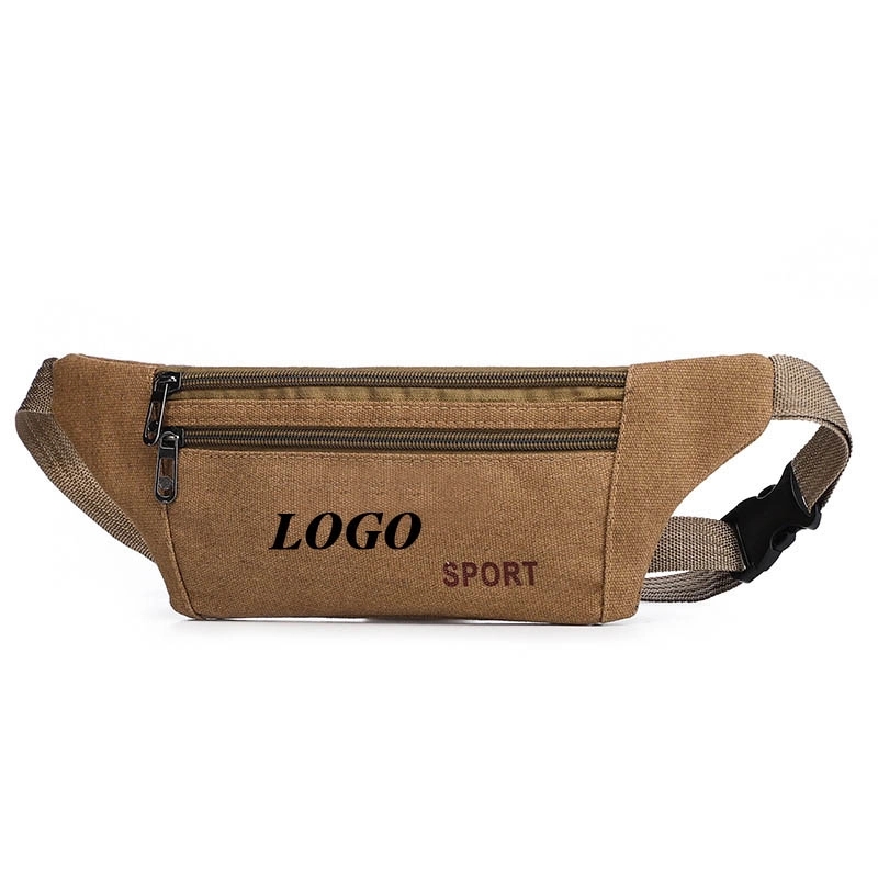 Custom Canvas Fanny Packs & Sports Waist Mini Wallet Bag 6