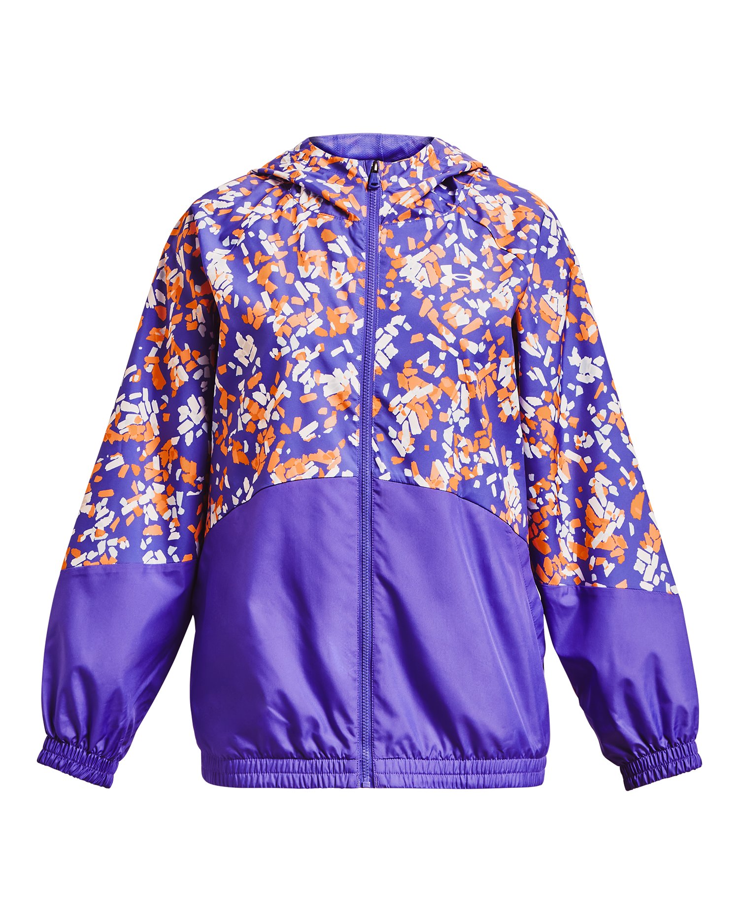 UA Woven Girls' Full-Zip Jacket 2