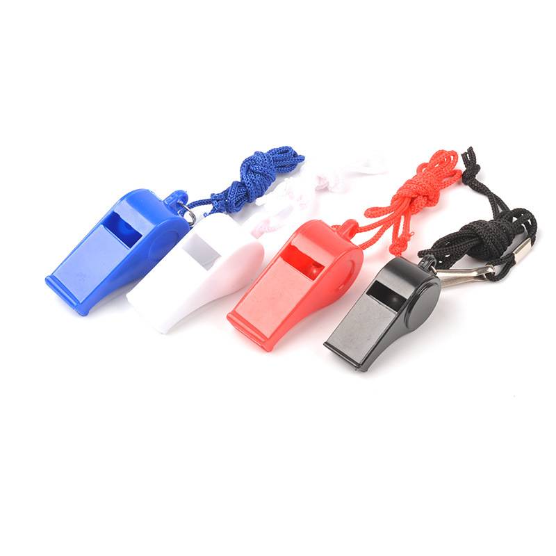 Plastic Whistles with Lanyard 4