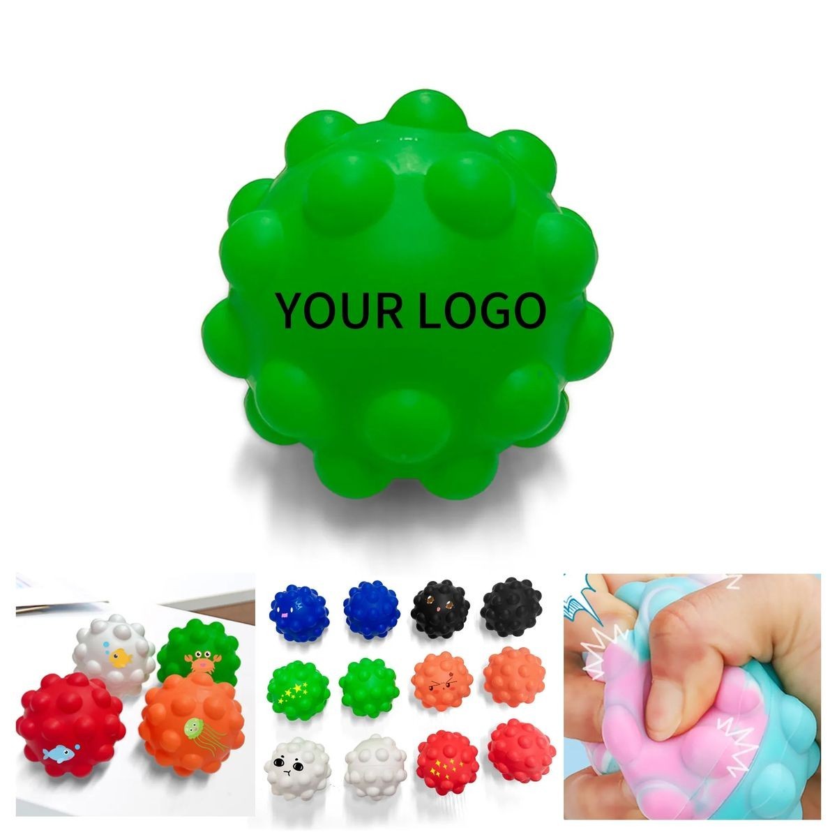 2.76in Round Stress Ball for Branding 2