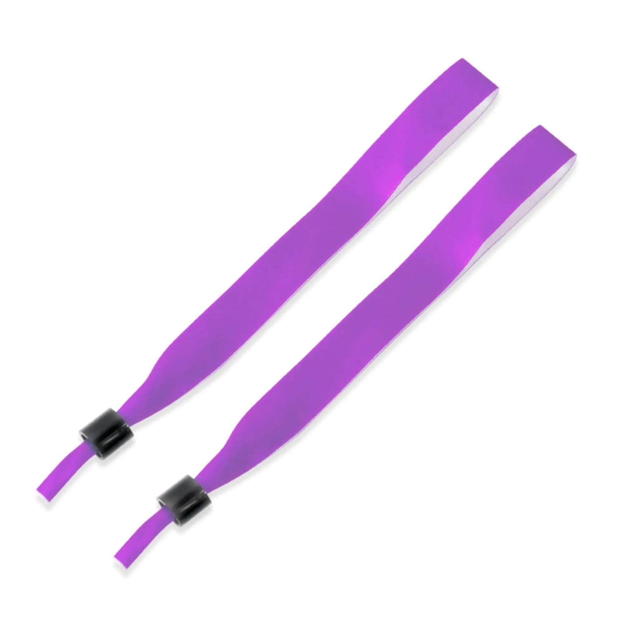 Disposable Silk Satin Polyester Wristband With Buttons 3