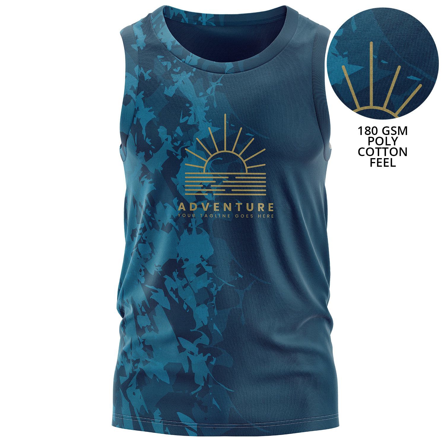 Youth 180GSM  Cotton Feel Jersey Knit Soft Tank Tops