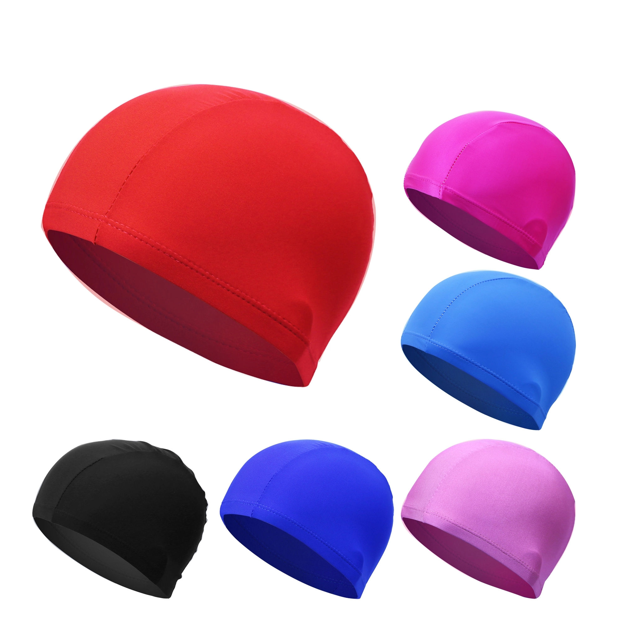 Polyester Swim Caps 2