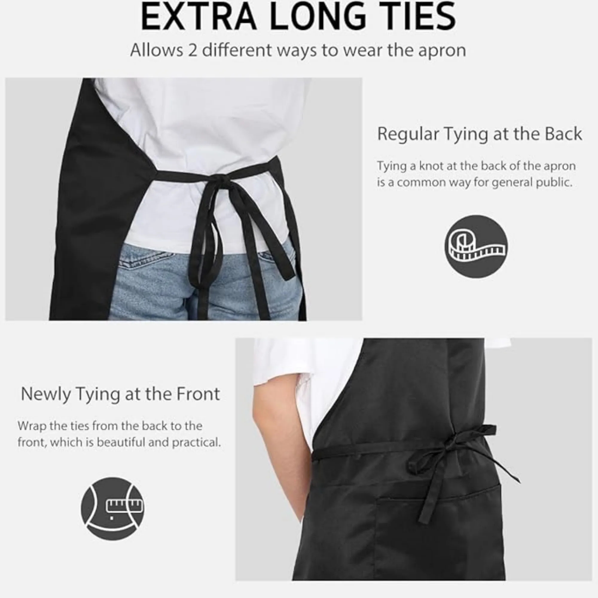 Adjustable Neck Strap Anti-Stain Apron 14