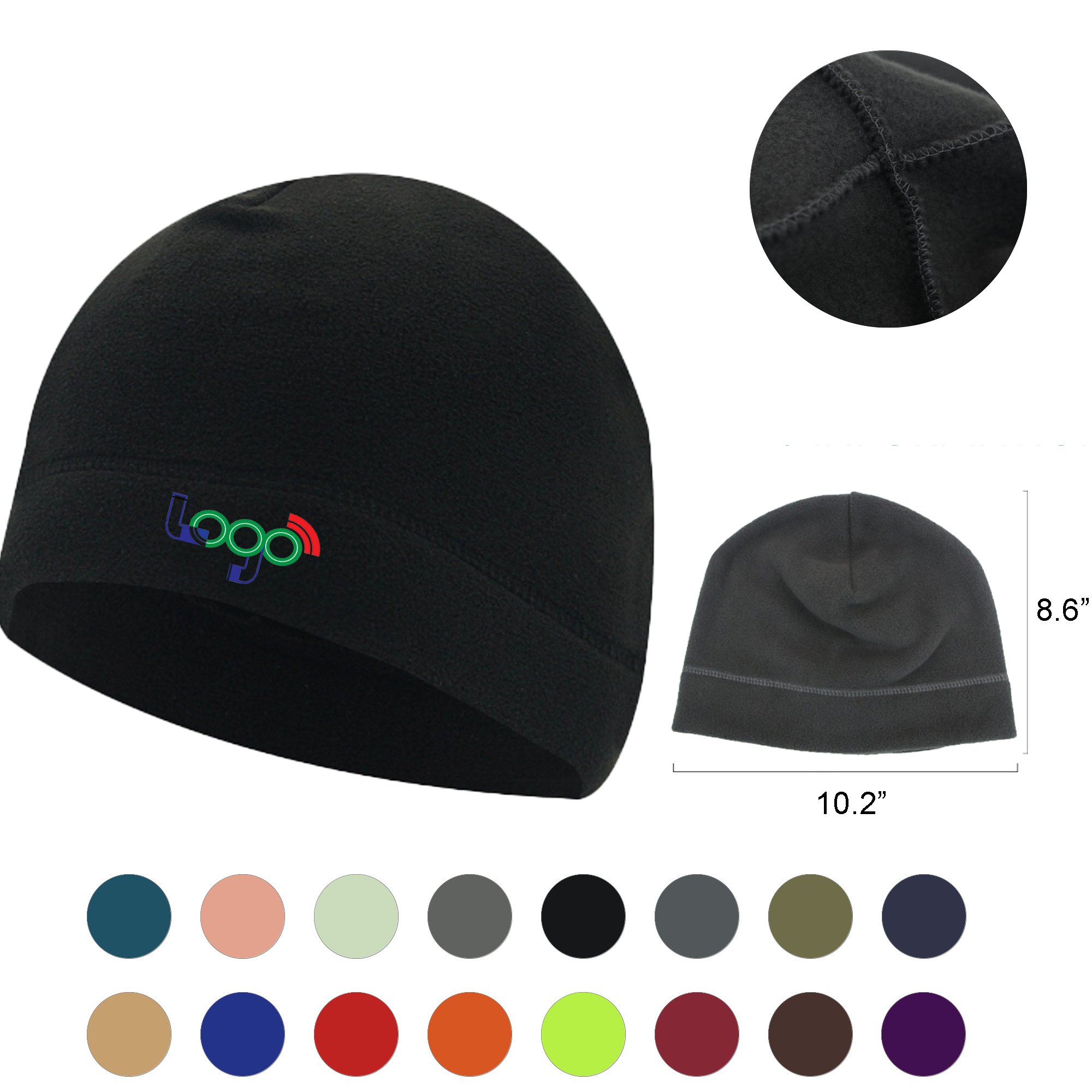 Soft Fleece Cold Weather Beanie 2