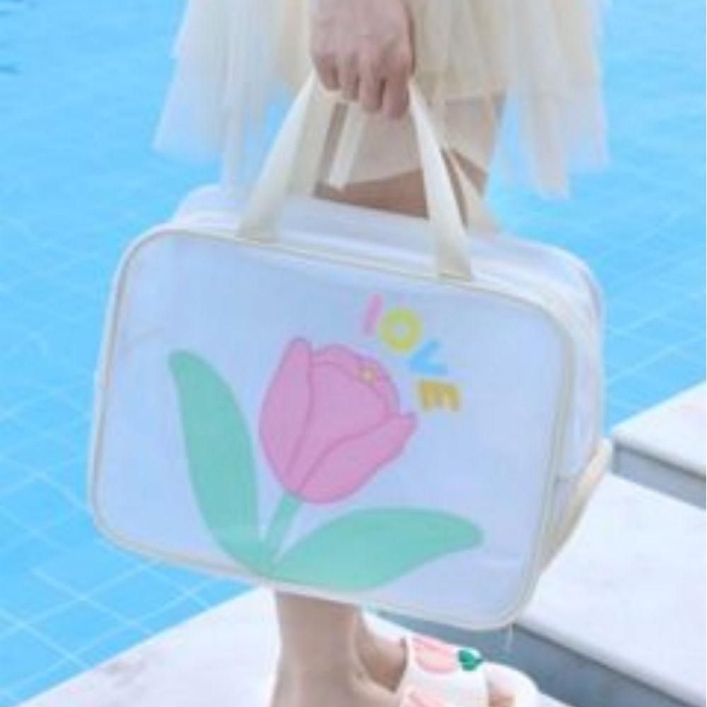 Swimming bag with shoe compartment 7