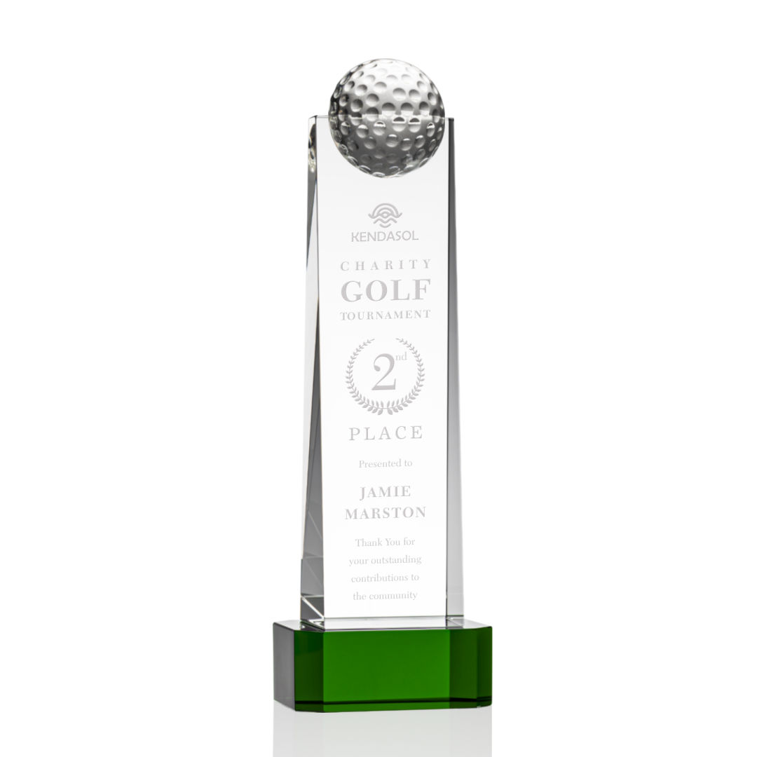 Dunbar Golf Award on Base - Green 5