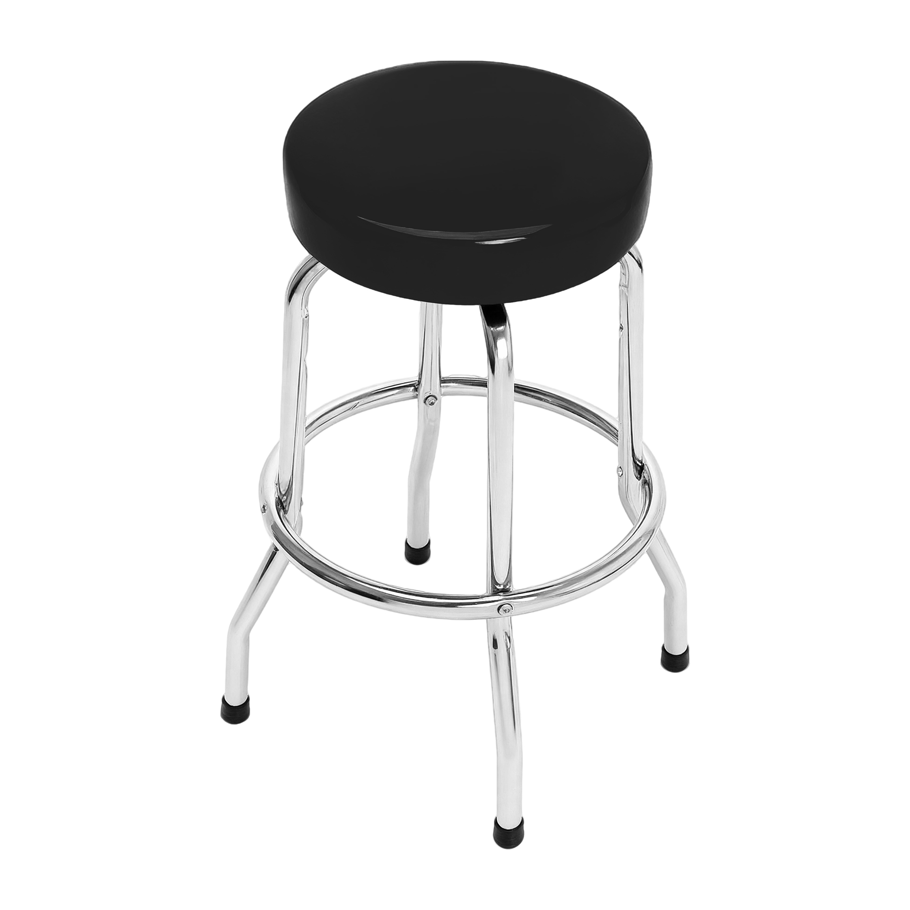 25'' Rotatable PVC Bar Stool 4