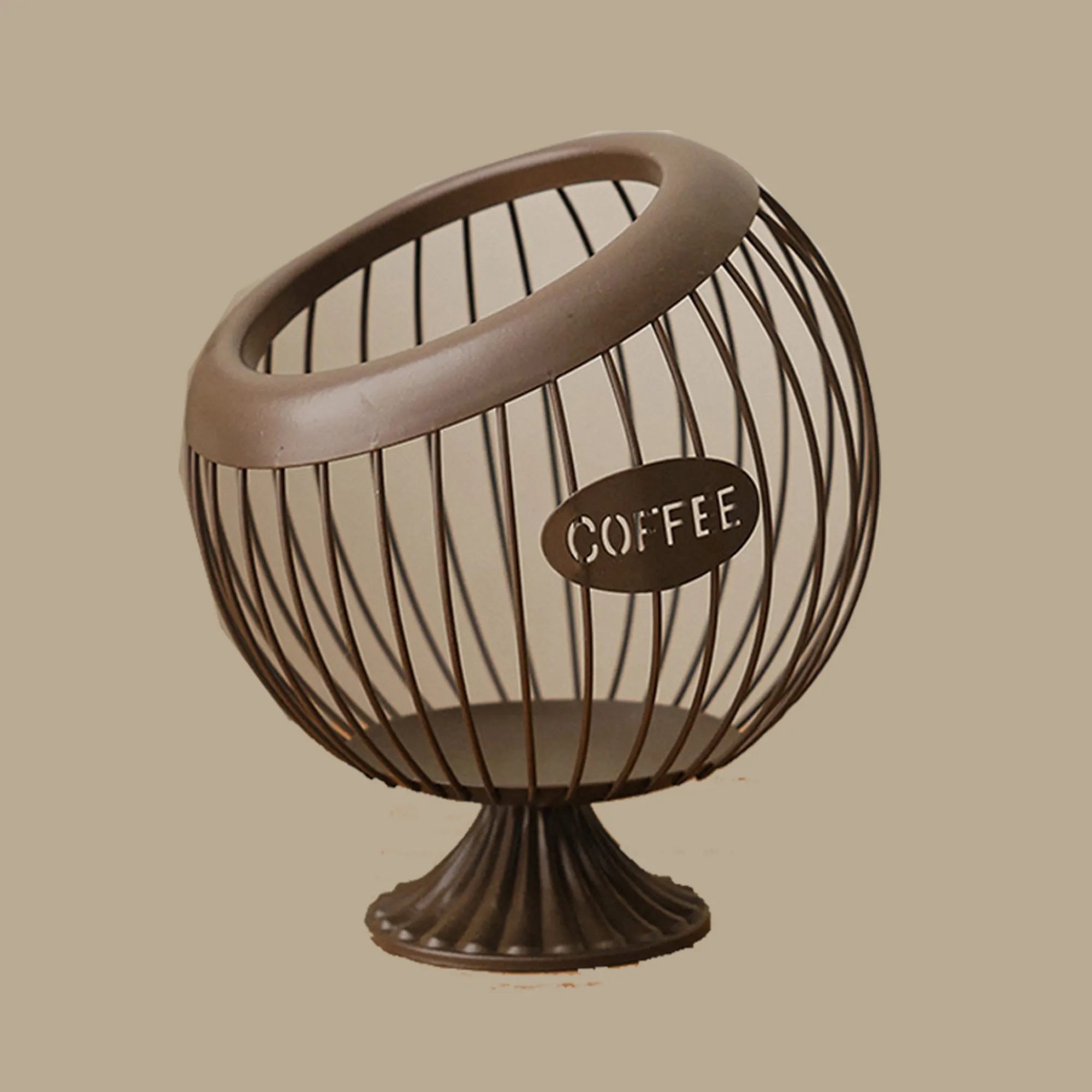 Iron Spherical Fruit Basket 5
