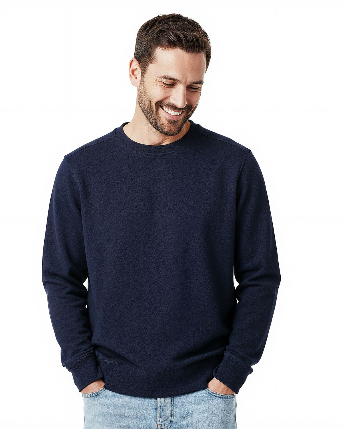 Clique Haven Recycled Mens Crewneck Sweatshirt 15