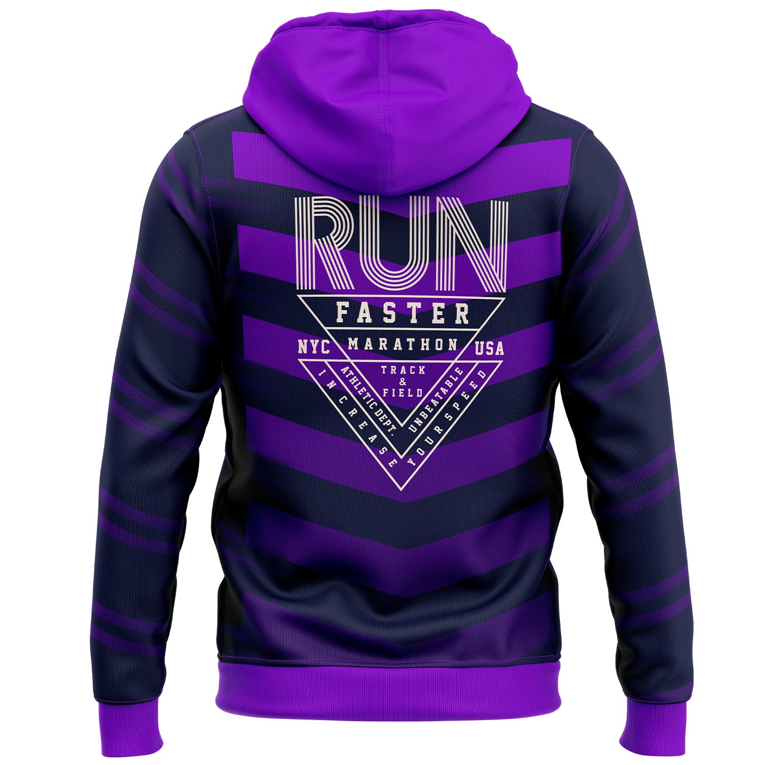 Women's 280 GSM Spandex Interlock Fleece Sublimation Hoodie 4