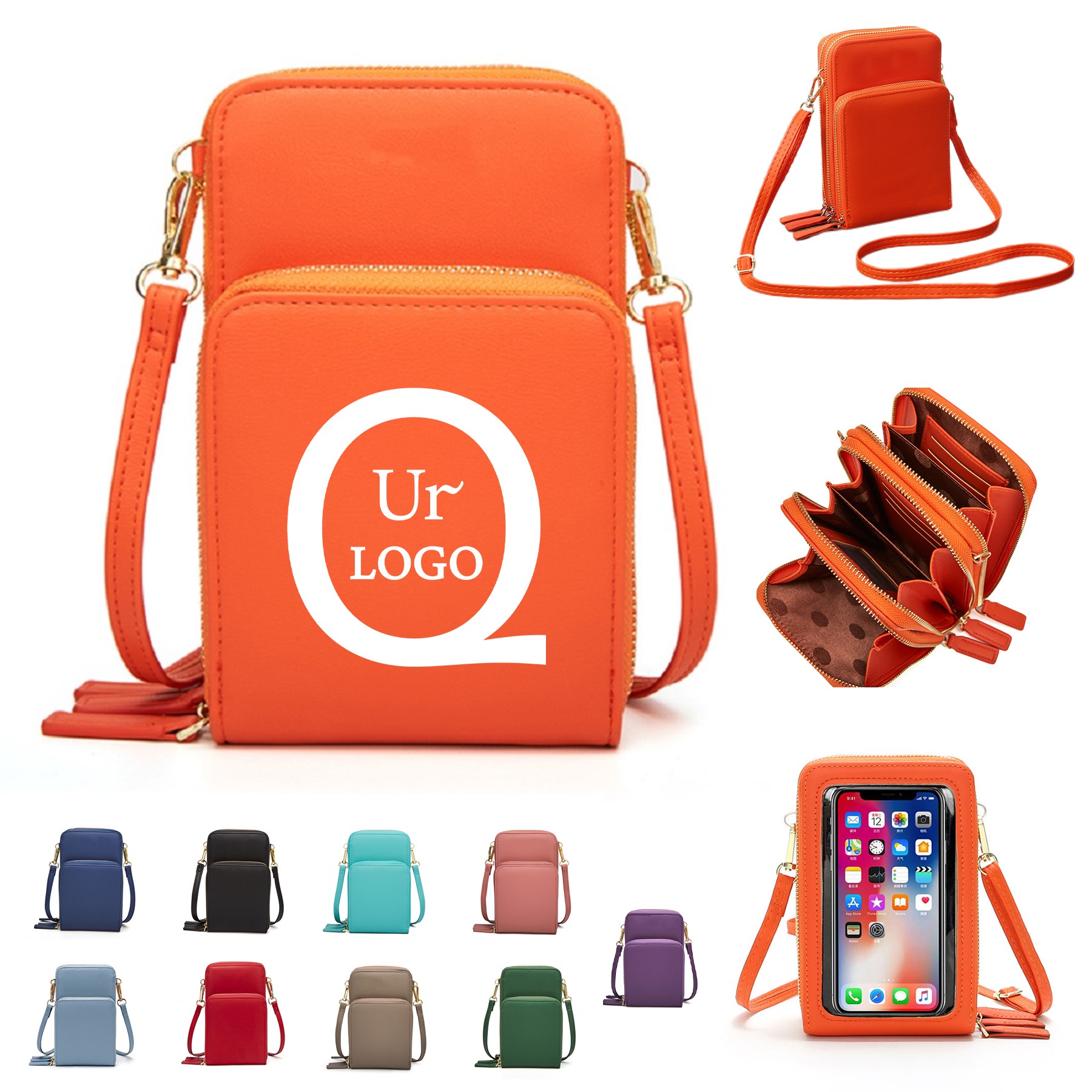 Three-Layer Small Shoulder Bag