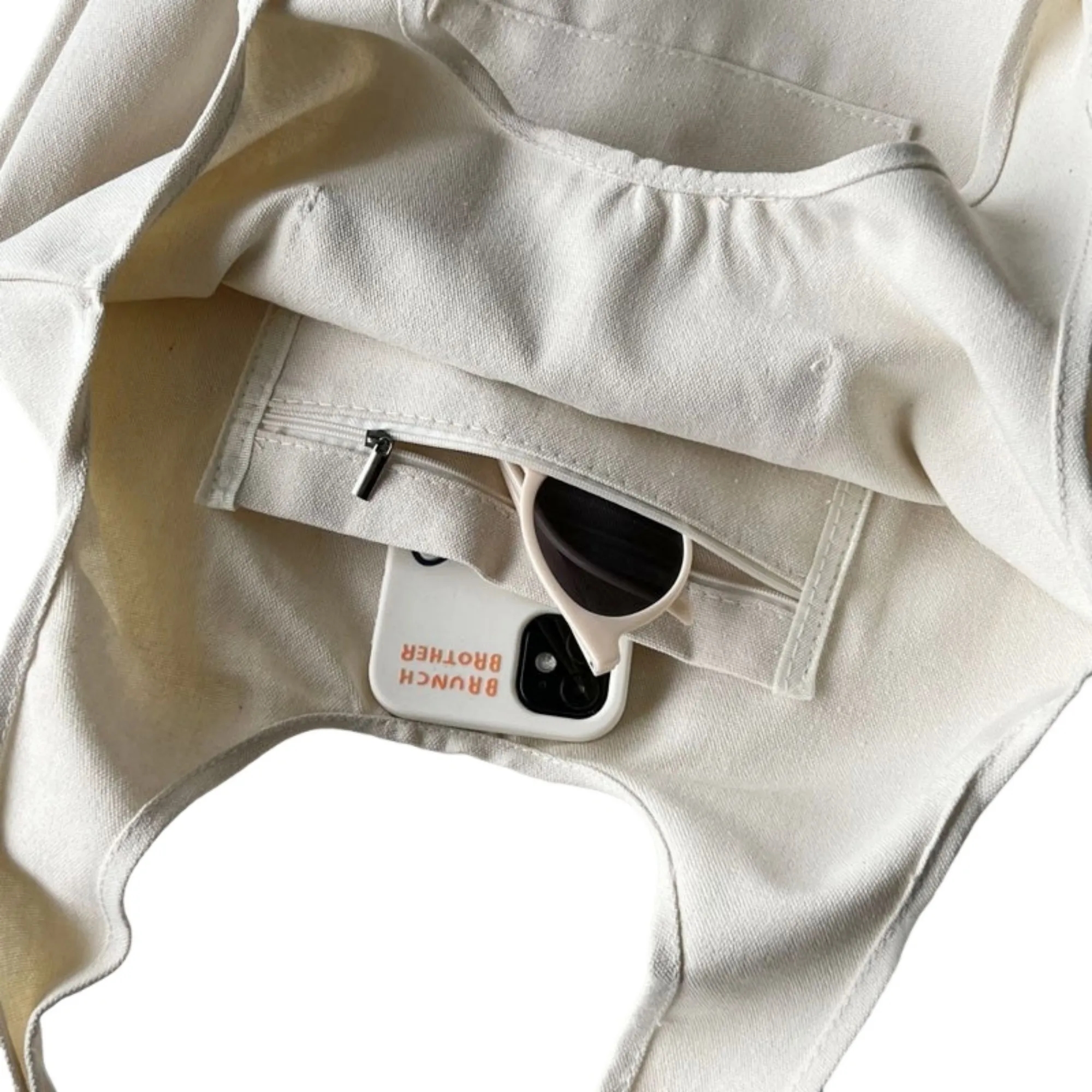 Large Canvas Tote Bag Eco, custom tote bag with logo imprint 4