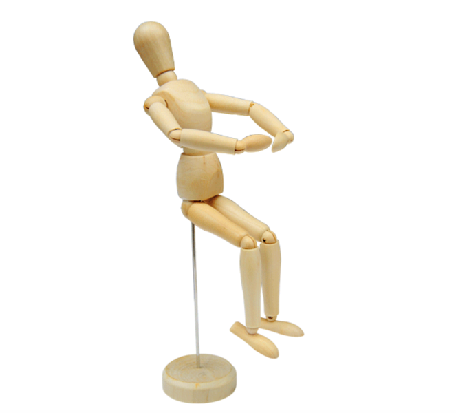 Cute Wooden Puppet 2