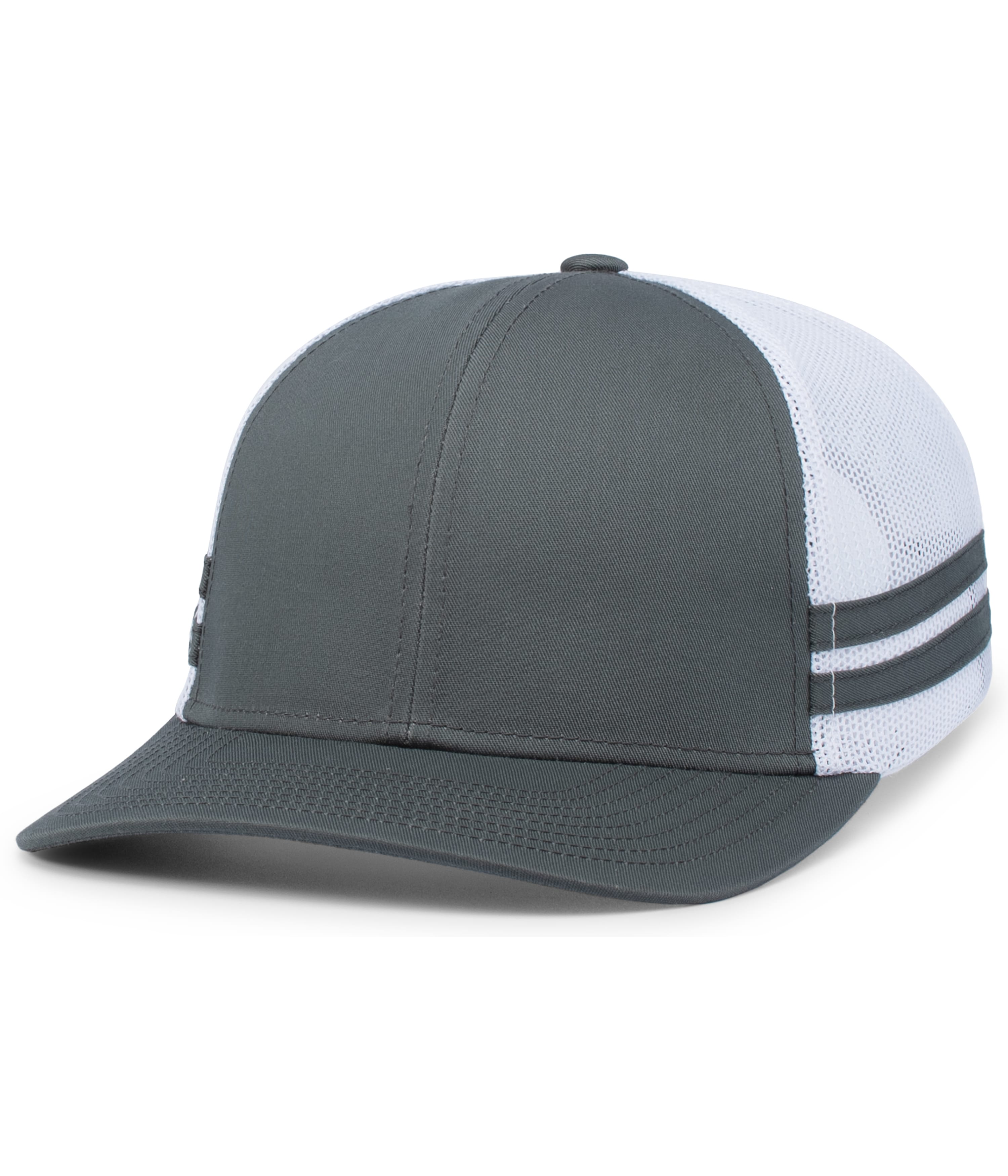 Low-Profile Stripe Trucker Cap 1