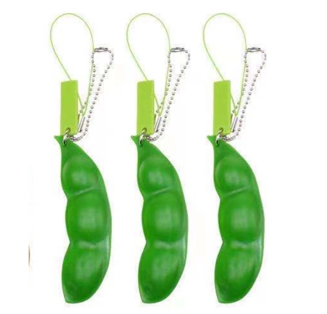 Soybean Stress Relieving Keychain 1