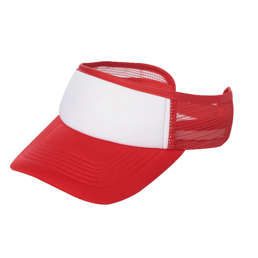Dual-Tone Polyester Mesh Panel Visors