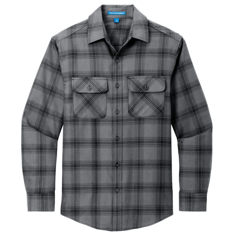 Port Authority Plaid Flannel Shirt. 8