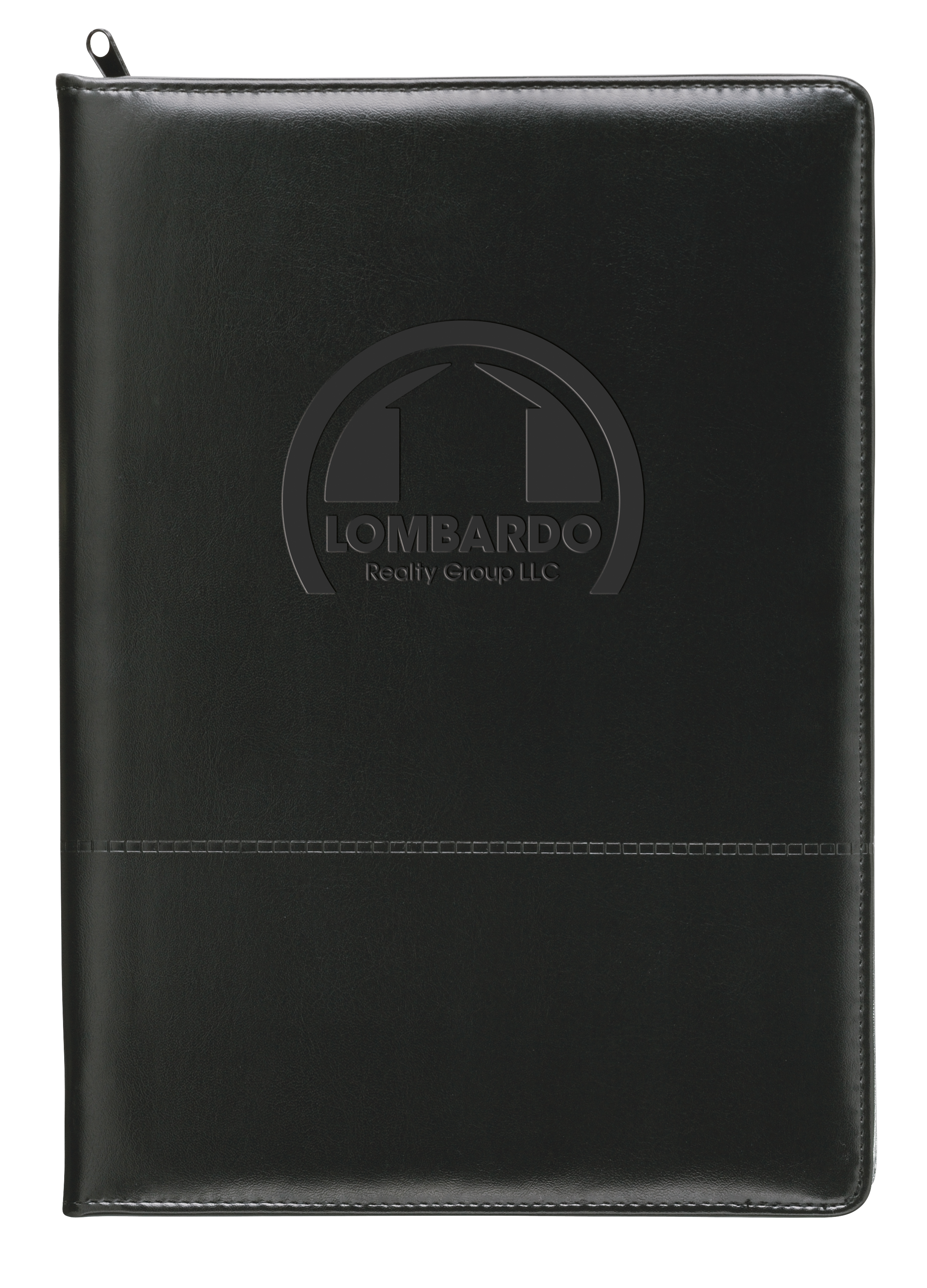 Good Value™ Script Zippered Padfolio 7