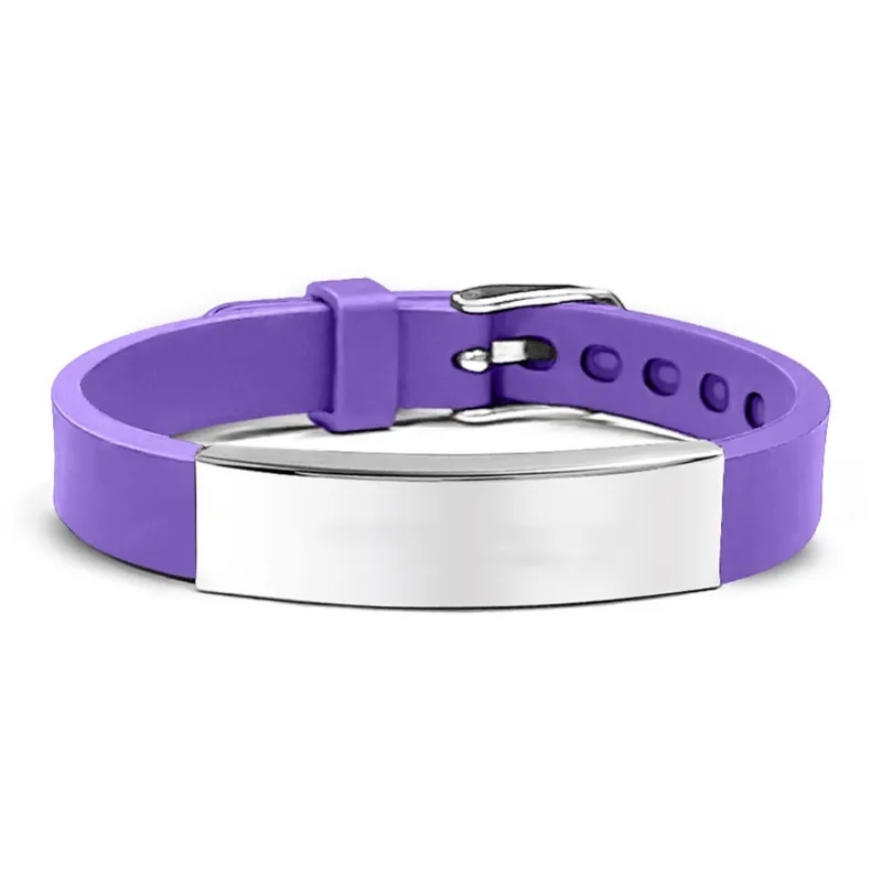 Stainless Steel Silicone Bracelet 6