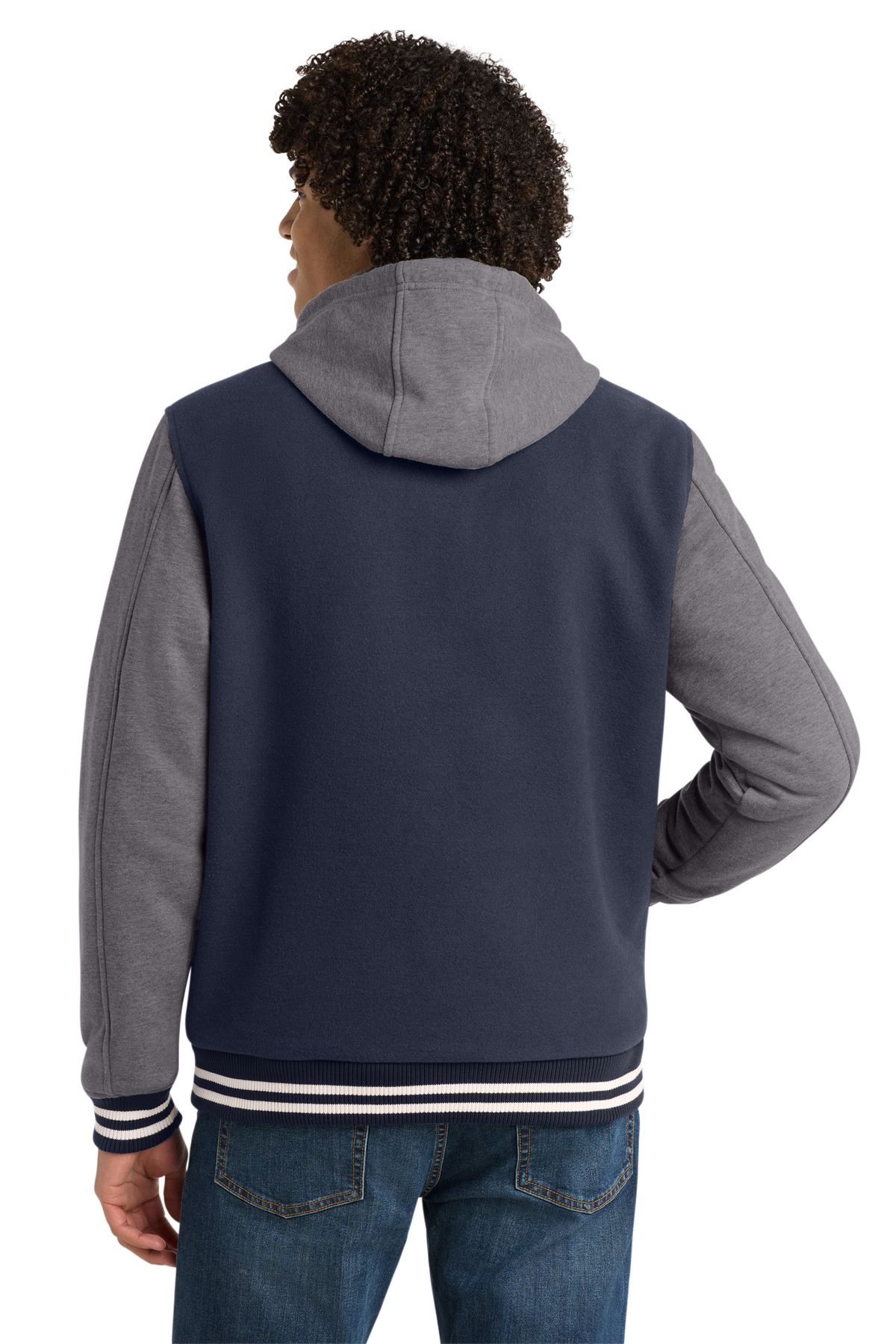 Sport-Tek Insulated Letterman Jacket. JST82 8