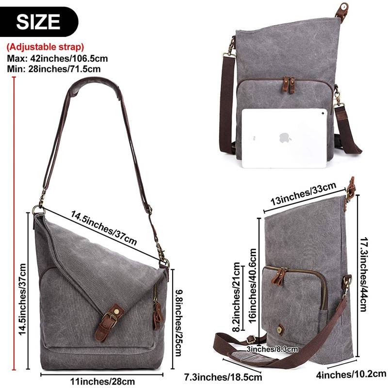 Canvas Crossbody Bag for Women 3